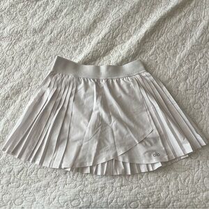 ALO Yoga White Tennis Skirt